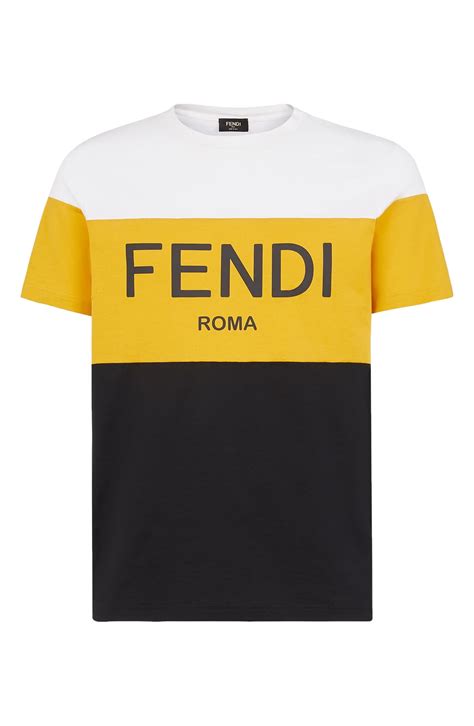 men's fendi polo shirt|Fendi roma t shirt.